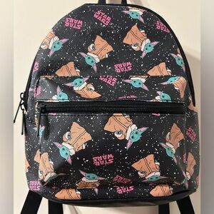 Bioworld Star Wars The Child Baby Yoda Mini Backpack, EUC.